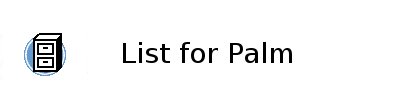 List for Palm